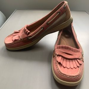 Sperry Top Sider Fringe Slip On Shoes - size 8 TTS